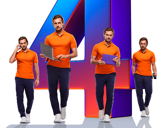 Великолепная четверка Ростелеком в СНТ Политехник-4